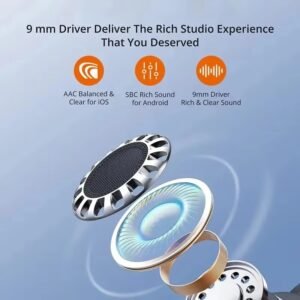 Alternative view of 2/4 TWS Bluetooth Earphones V5.3 HiFi Stereo Wireless Headphones