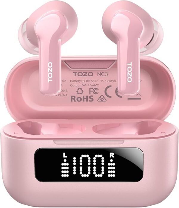 Bluetooth-Earphone-pink