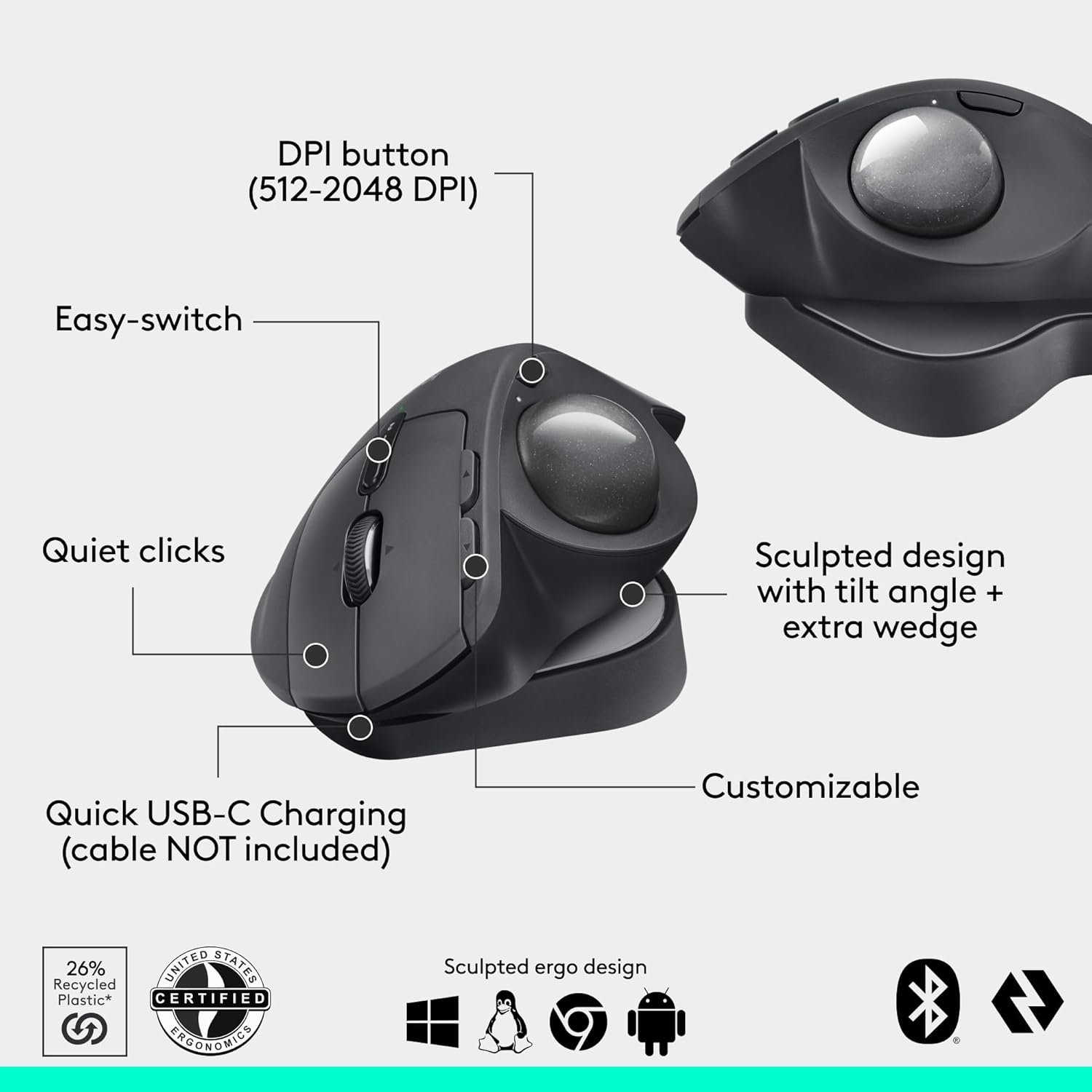 Trackball-Mouse