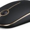 black-and-glod-Wireless-Mouse