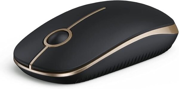 black-and-glod-Wireless-Mouse