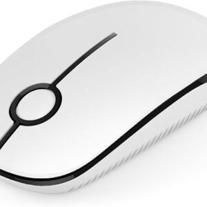 black-and-white-Wireless-Mouse